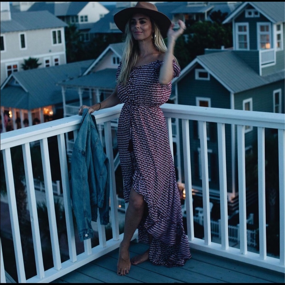 Tiare Hawaii high lo maxi dress one size